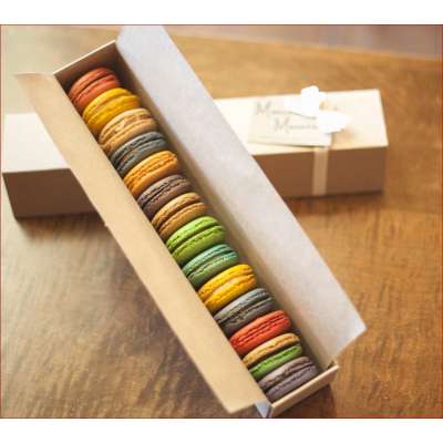 MACARON BOX for bakery pastry coffee takeaway shops